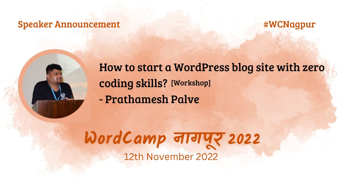 Do you want to start website with Zero Coding Skills?
Then this workshop by Prathamesh Palve is for you.

<a href="/palvepratham/">Prathamesh Palve</a>

#wordpress #wordcamp #wcnagpur #zerocode #nocode #nagpur
nagpur.wordcamp.org/2022/workshop-…