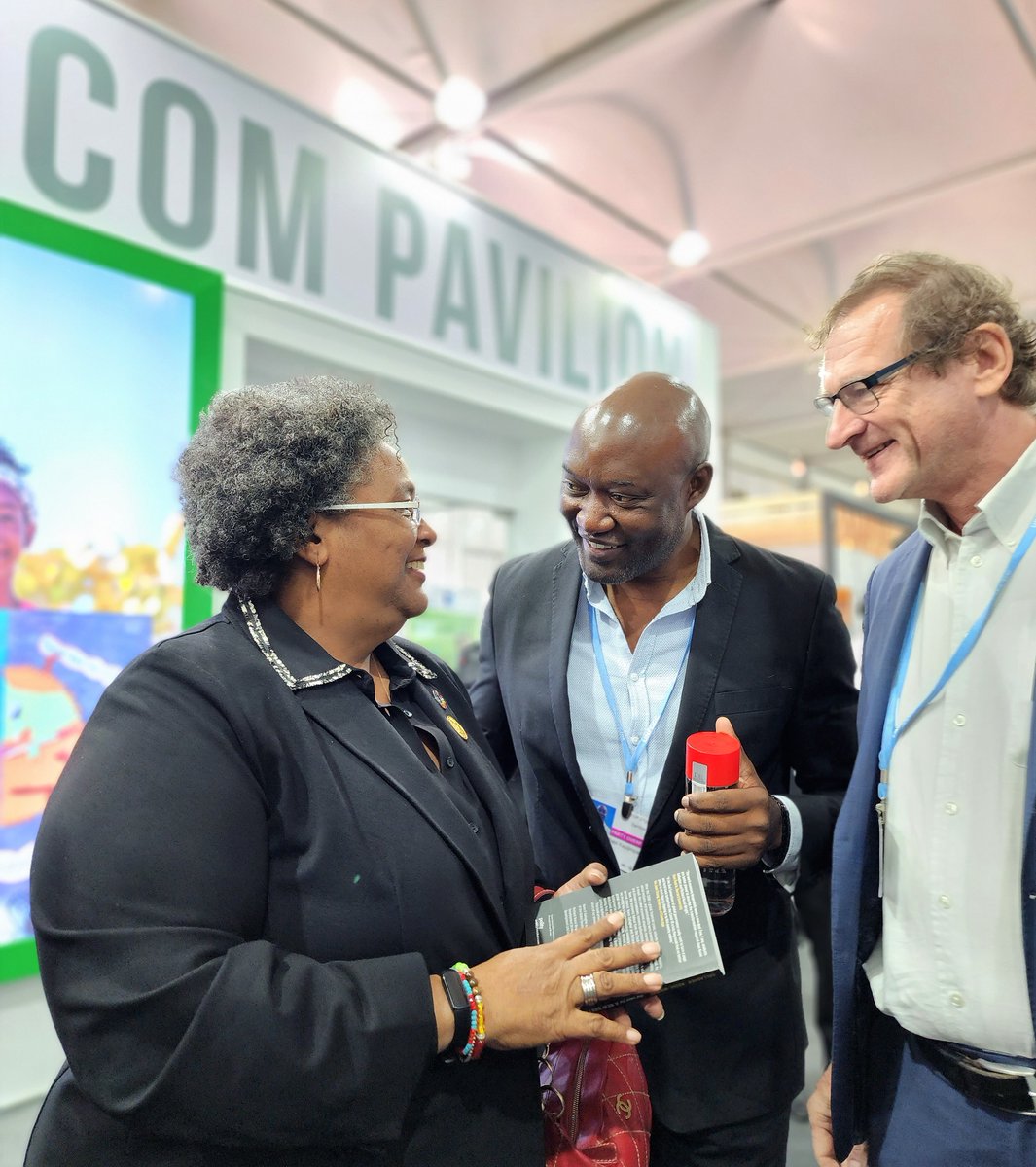 CARICOM: Caribbean Community (@caricomorg) on Twitter photo Barbados Prime Minister Hon Mia Mottley <a href="/miaamormottley/">Mia Amor Mottley</a> visits the CARICOM Pavilion at #COP27 in Sharm el-Sheikh, Egypt.
The CARICOM Pavilion is the Region’s space for engagement, ideas and action Barbados Prime Minister Hon Mia Mottley <a href="/miaamormottley/">Mia Amor Mottley</a> visits the CARICOM Pavilion at #COP27 in Sharm el-Sheikh, Egypt.
The CARICOM Pavilion is the Region’s space for engagement, ideas and action