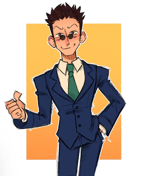 He's my fav!!!! Leorio carries!!! 