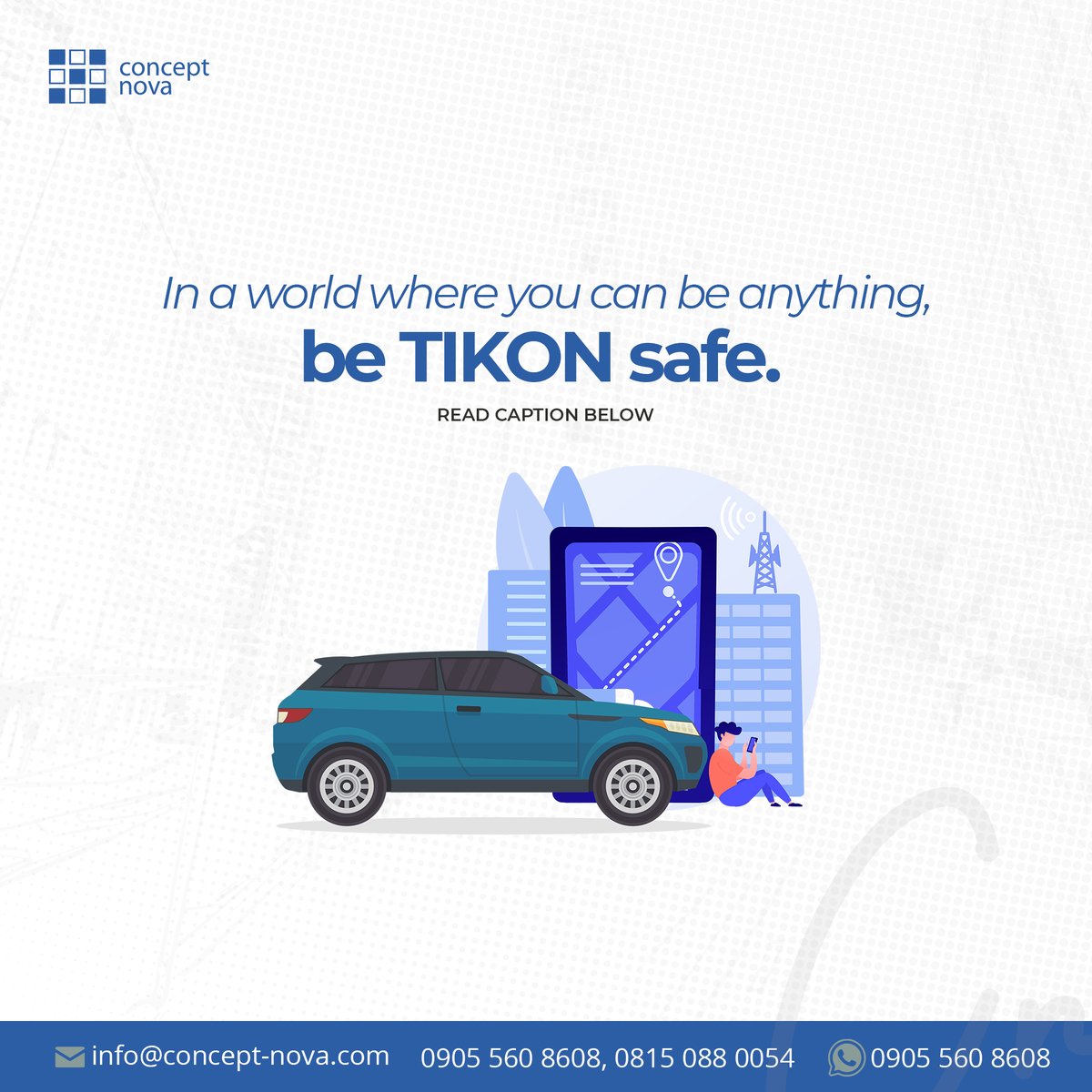 concept_nova's tweet photo. With its sophisticated monitoring and tracking system you don’t have to worry about the increasing car theft this season.
Email us at info@concept-nova.com, or call 08150880054.
Click - https://t.co/v7AWxifGDm to order.
#TuesdayMotivation Mohbad #Tikon #ConceptNova Dablixx https://t.co/iCs0eNPLSw