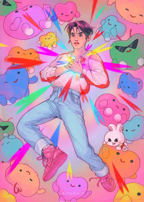 I don't have that much skz art yet but here we go ! #staytistontwitter #StrayKids 