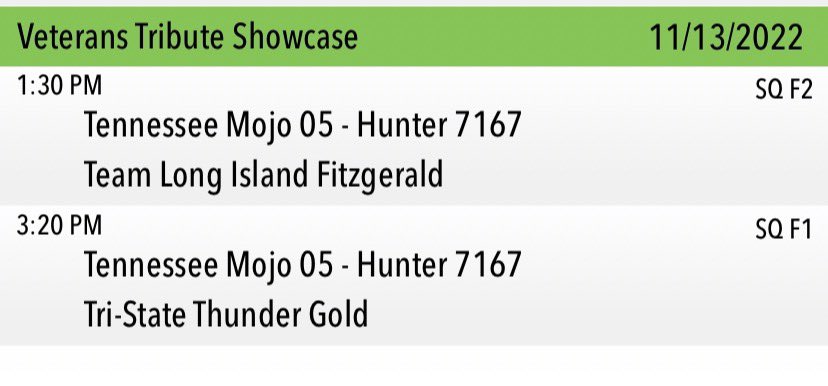 Due to basketball commitments i am unable to play Saturday, here is our schedule for Sunday this weekend in Atlanta!! <a href="/TNUsoftball/">Trevecca Softball 🥎 💜</a> <a href="/betyree/">Ben Tyree</a> <a href="/Dawsie12/">Sarah Daws</a> <a href="/coachabrowning/">Andrea Gore Browning</a> <a href="/callumpilgrim_/">Callum (Pilgrim) Maskill</a> <a href="/KrystalCammuse/">Krystal Cammuse</a> <a href="/sguti003/">Stephanie Theall</a> <a href="/laurenn6780/">Lauren Powell</a> <a href="/Em_Russell/">Emily Russell</a> <a href="/MurphyDavis17/">Murphy Davis</a>