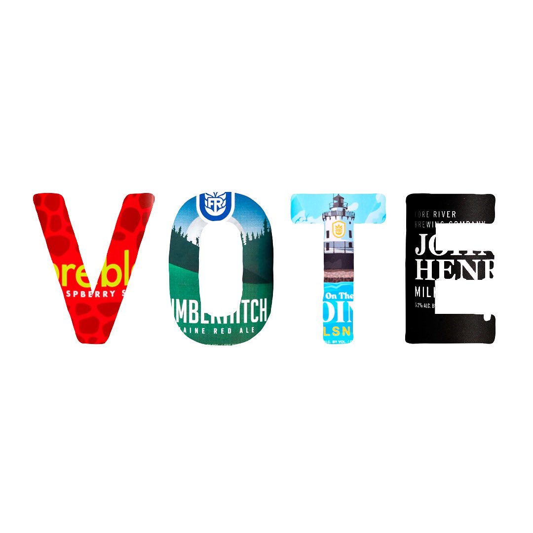 HAPPY ELECTION DAY🗳🗳🗳Exercise that right to vote today and get to the polls. Stop into the tasting room with your “I Voted!” sticker (or any other proof of casting your ballot) and enjoy $1 off your first pint on us. Because this shit’s important! #hereforebeer #ElectionDay