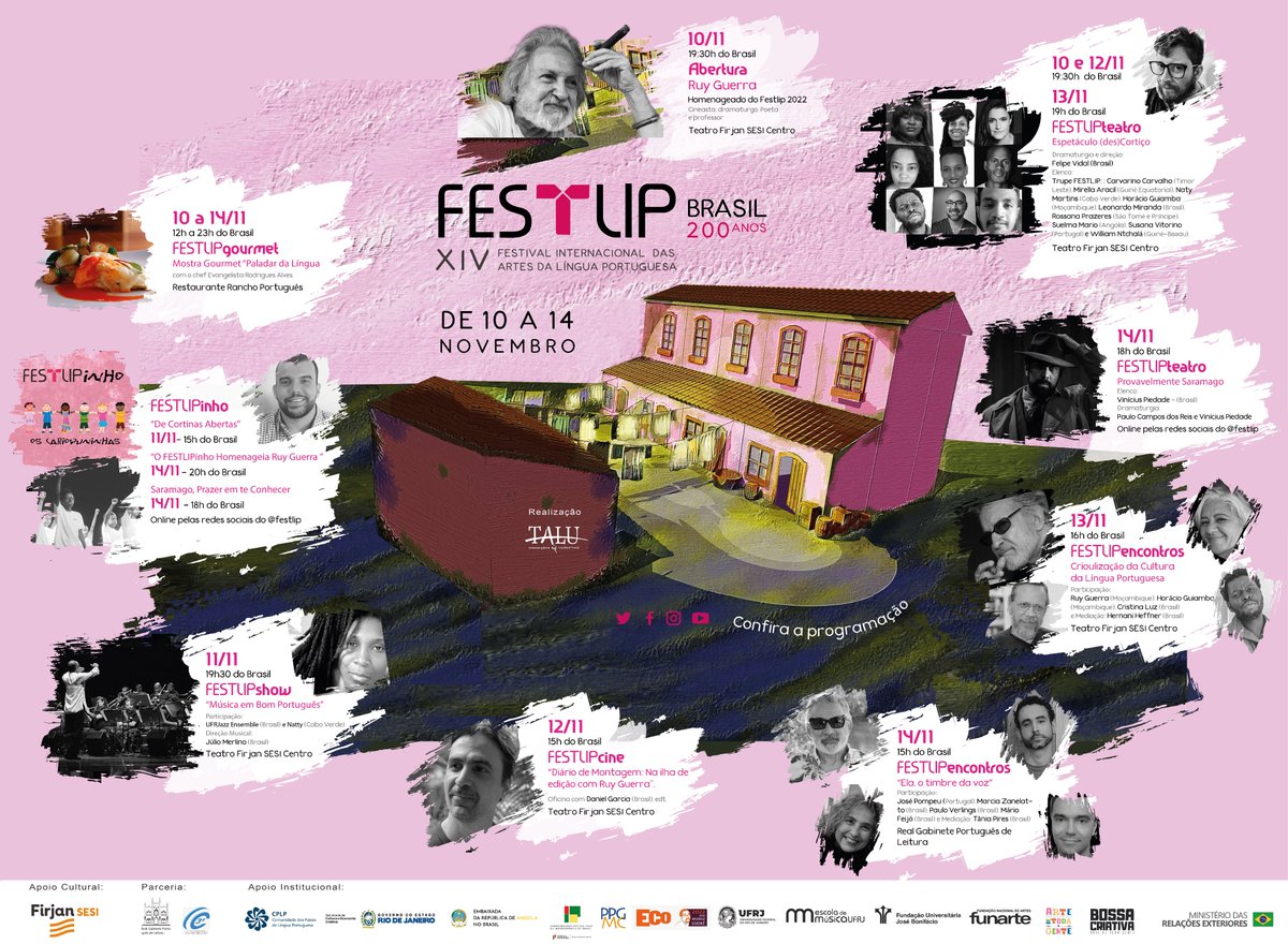 _CPLP's tweet photo. #linguaportuguesa #festlip #cplp #teatro #festival #cultura #200anosbrasil #internacionalizacao #musica #artes https://t.co/u9QaUrR9jH