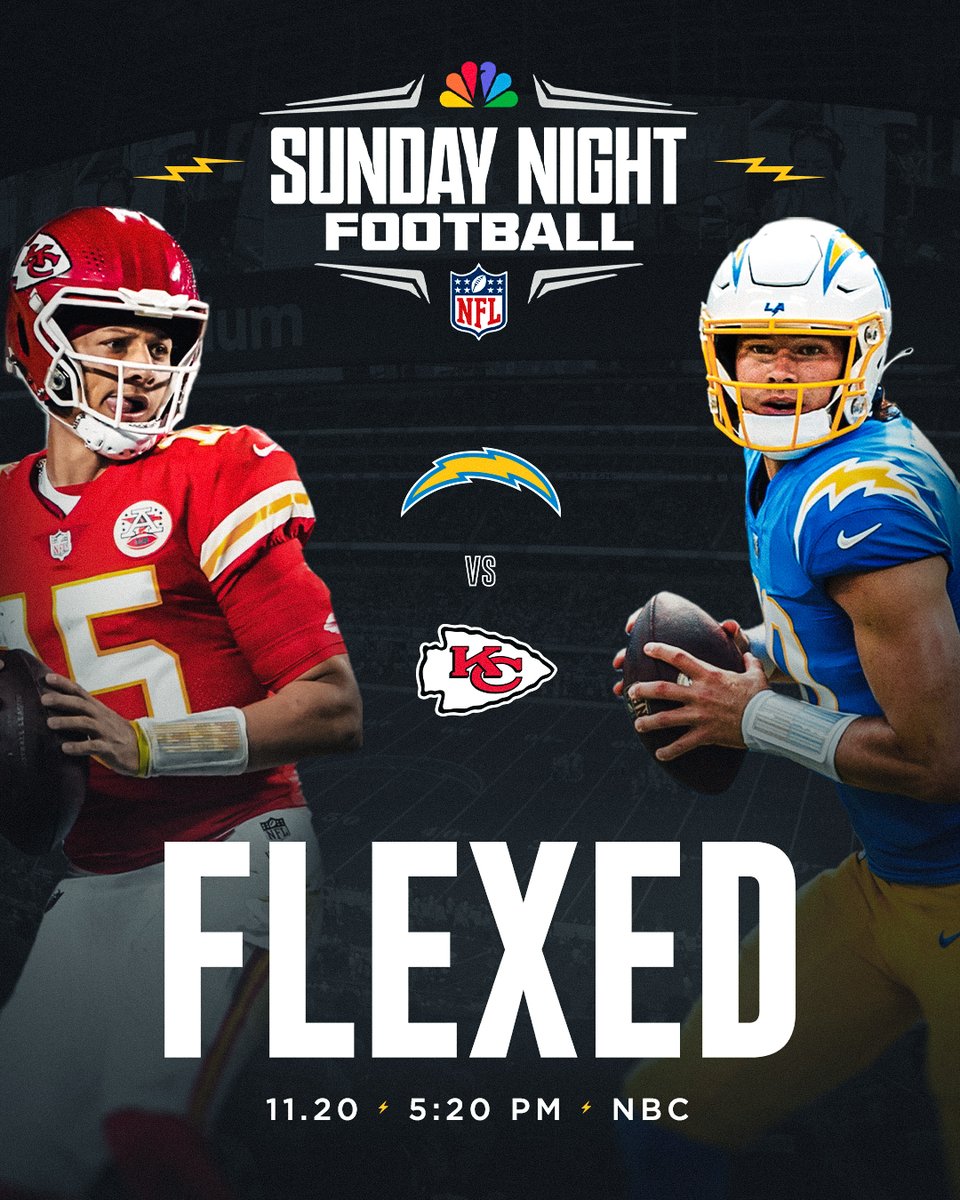 Los Angeles Chargers on X: 'back to back on sunday night   / X