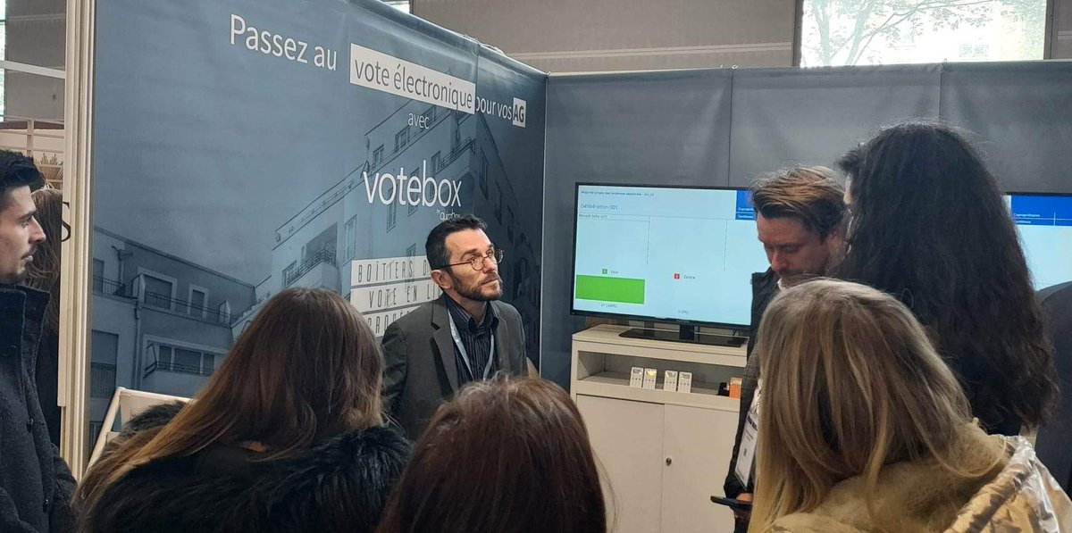 QuizzBox's tweet image. VoteBox au @SalonCopro