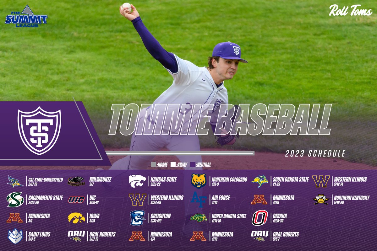 ⚾️ Mark it down 📆

2023 will be here before you know it

#RollToms