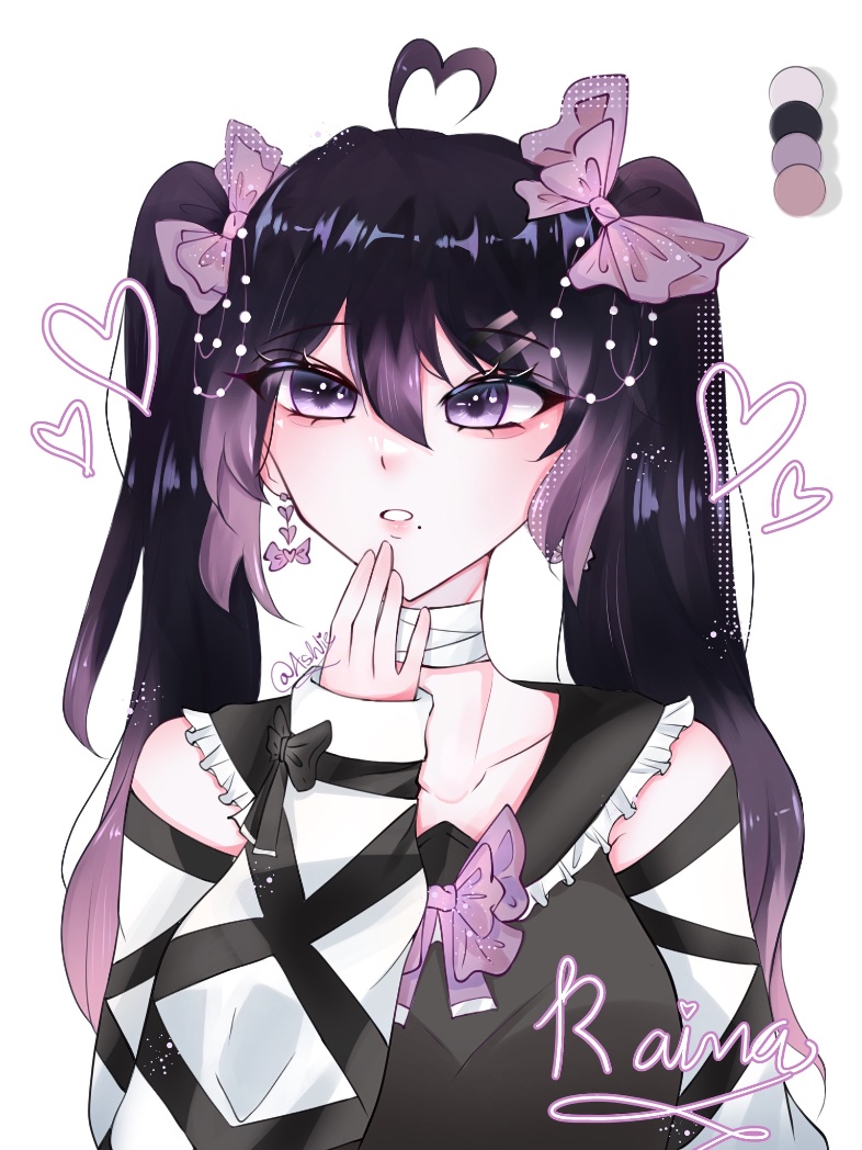 _Ashlie_Chan_'s tweet photo. GUYS CHECK THIS OUT! Don’t they look the same?! 🤩✌️💗💗💗💗

By: @maduuppo!! Go follow them!
#artmoots #art #oc https://t.co/1fV7WPkLso