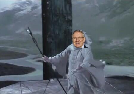 Harry Reid summoning the blizzard in rural Nevada to save Catherine Cortez Masto.