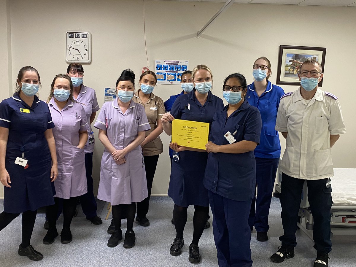 1 month with no falls for GMU is an amazing achievement and hopefully the first of many to come, keep up the good work guys <a href="/OldhamCO_NHS/">Oldham Care Organisation</a> <a href="/ClaireStott17/">Claire Stott</a> #nofalls