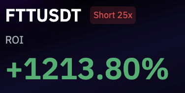 #4 Crypto Diary
Today I woke up to a profit of 177% by shorting $FTT
Today I made another short, Shall I close it or keep it?😎