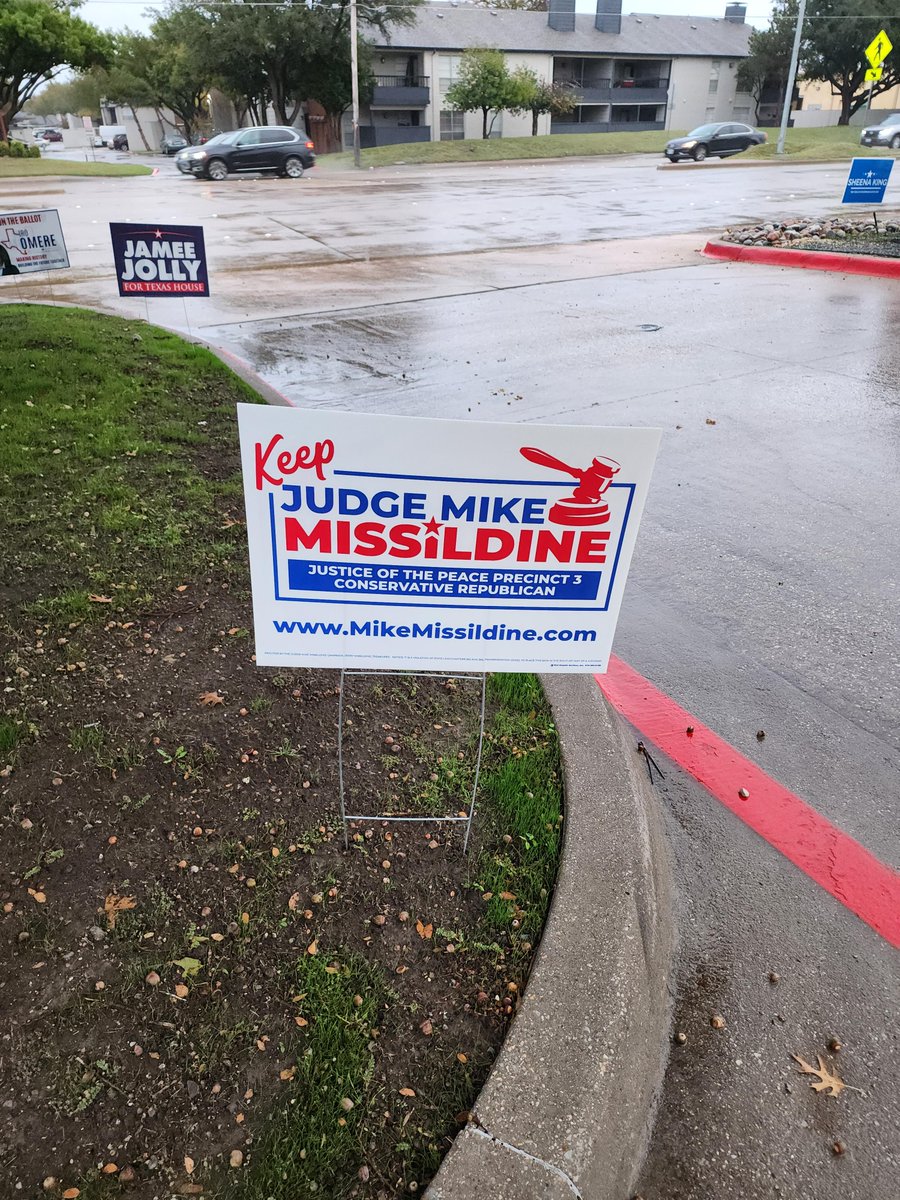 JudgeMissildine's tweet photo. The polls are open and it is a beautiful day to vote. Please vote to keep Judge Mike as your Justice of the Peace for Pct. 3. Thank you for your support!! #KeepJudgeMike https://t.co/7ZXZkLtt1x