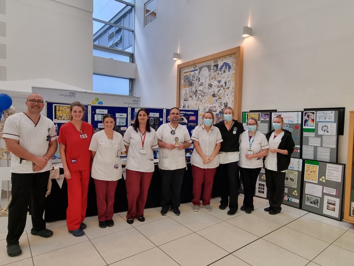 Celebrating the world of radiography today, Diagnostic and Therapeutic Radiographers 💛 Big shout out to the walk off champions-well done guys! <a href="/laithhasan/">laith hasan</a> @AidenViggars1 <a href="/Selinawatson27/">Selina</a>  @Ali_BlowerKerr <a href="/juclark23/">julie clark</a> #WRD2022 #radiographers <a href="/SCoRMembers/">SCoR Members</a> <a href="/OurHospCharity/">Our Hospitals Charity - James Cook & Friarage</a> <a href="/SouthTees/">South Tees Hospitals</a>