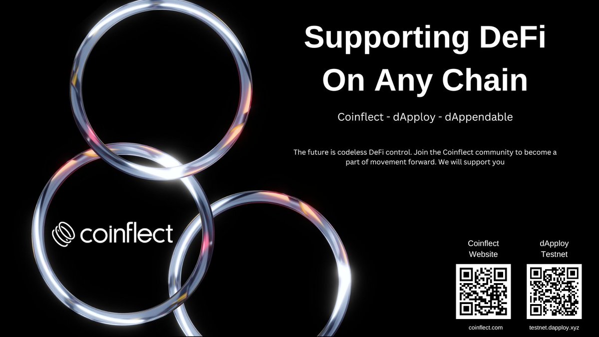 #coinflect will always believe and support DeFi building. Join today for more information. t.me/Coinflect
#DeFi
