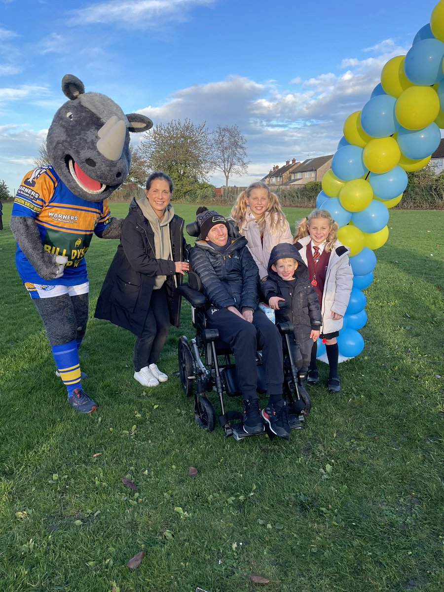 Walk For Rob. We are blown away with the support this afternoon <a href="/Orchard_Head/">Orchard Head</a>. It’s been absolutely incredible. More to follow 👀💙 <a href="/mndassoc/">MND Association</a> <a href="/jennmndassoc/">Jenn Scribbins (Dodd)</a> <a href="/leedsrhinos/">Leeds Rhinos</a> <a href="/mndVIPteam/">MND Association VIP & Events</a>