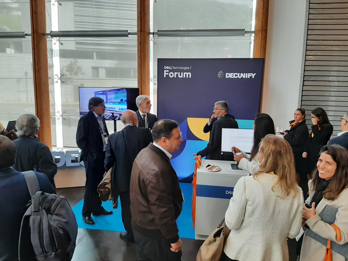 decunify's tweet image. Hoje estamos no Dell Technologies Forum 2022 no Centro de Congressos de Estoril.