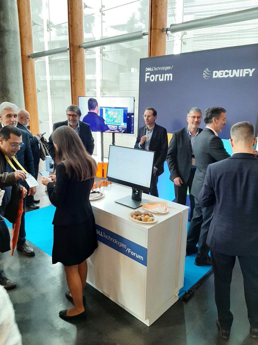 decunify's tweet image. Hoje estamos no Dell Technologies Forum 2022 no Centro de Congressos de Estoril.