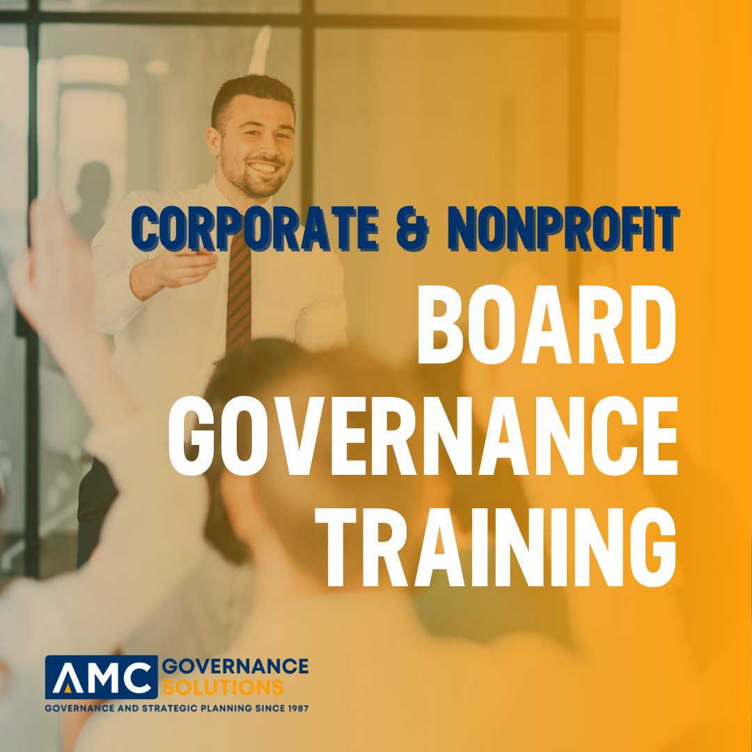 An efficient board starts with the implementation of an effective governance model. 

Discover AMC's board governance training: bit.ly/3TjBwBR 

#corporate #nonprofit #governance