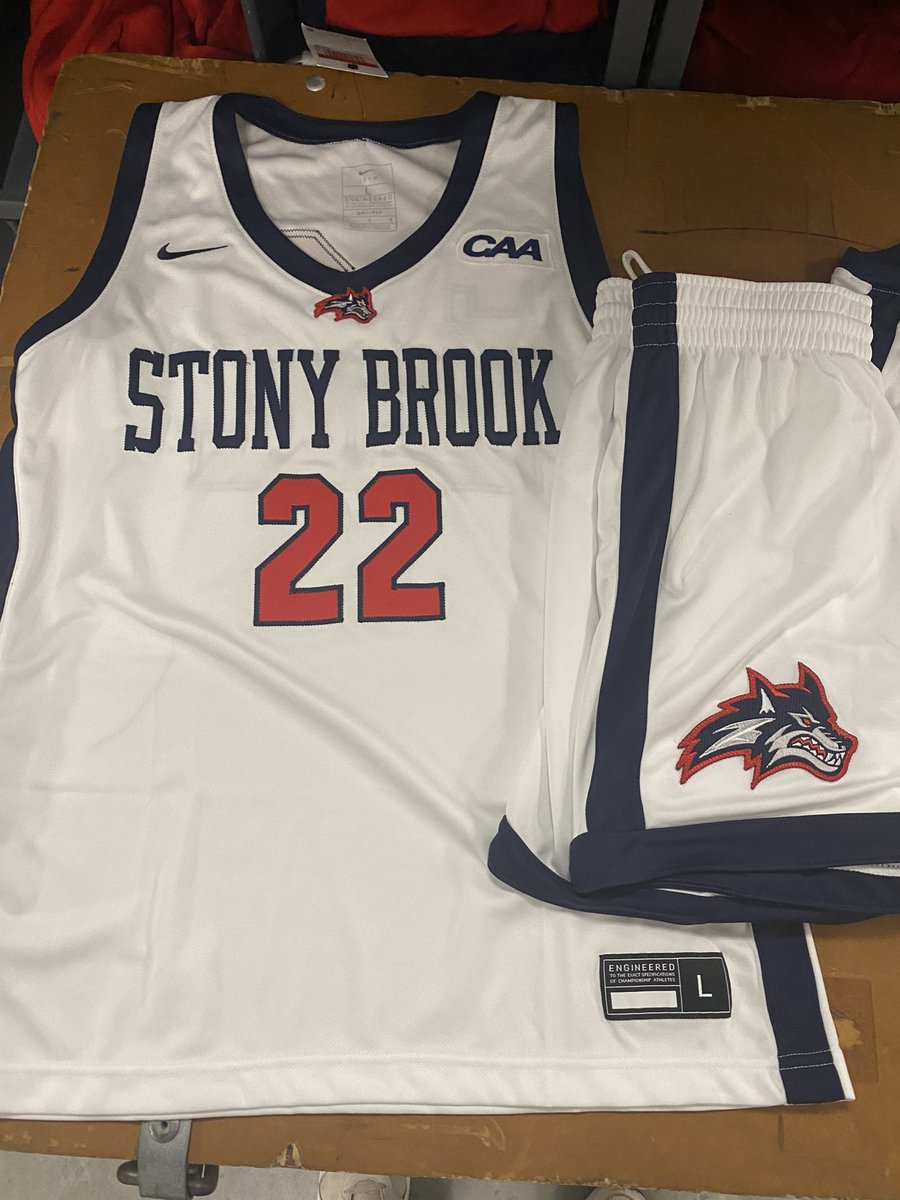 Huge thanks to <a href="/ProJerseys1/">ProJerseys Inc.</a> for coming through and getting our <a href="/StonyBrookWBB/">Stony Brook Women’s Basketball</a> white uniforms ready on short notice! We really appreciate it!!