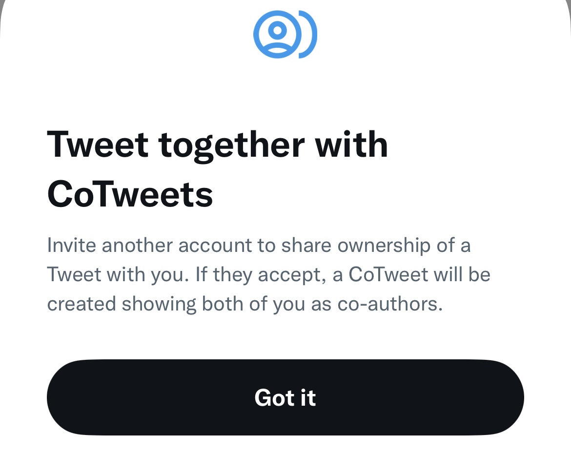 ravi3dfx's tweet photo. #Twitter Become #Instagram 😹
#Twitter is rolling out a new #CoTweets Feature. 🧐

The #CoTweets feature allows two accounts to co-author a tweet and both be tagged in a single tweet. 😹
#stufflistingsarmy  #technews https://t.co/CpW8qID3Bf