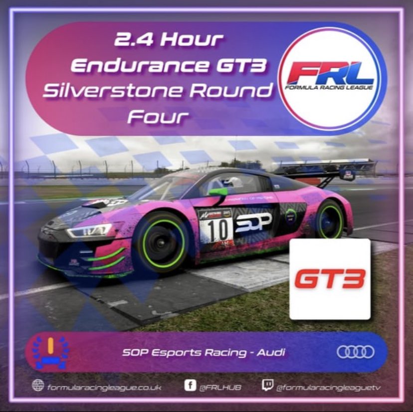 SopMotorsport's tweet photo. Our Belgian duo of Wout Vanbrabant and Dries Vanstraelen are the @frlracehub 2.4 hour endurance champions with one round to spare thanks to there fantastic consistency and this win at round 4 of the 5 round series. 

#beSOP #Audipower #Pinkpower #endurance https://t.co/yE4NQqUbkb