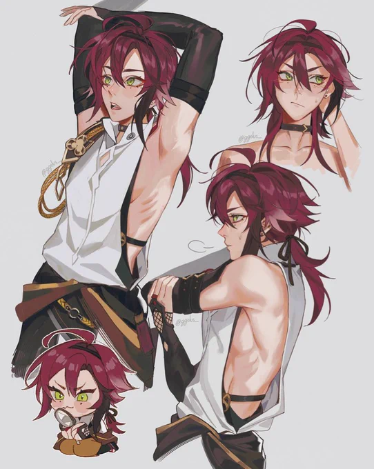Hello! I like to draw Genshin characters quite a lot haha  #artistsontwitter 