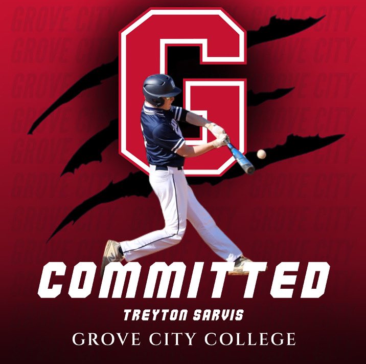 I am excited and blessed to announce that I will continue my athletic and academic career at Grove City College. I want to thank God for providing me with this opportunity to continue my baseball career, and want to thank my family, friends, and coaches who supported me. #gccbsb