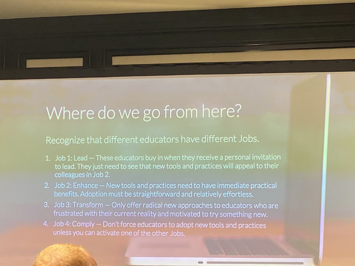 rjbaxter's tweet photo. Attending the @1EdTech Digital Curriculum and App Innovation Summit!! Great Keynote by @ArnettTom “Where Do We Go From Here” https://t.co/xqLdsj0ib1