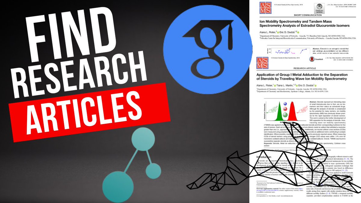 Need to find research papers to learn your field or use in your academic writing? Here are 3 great free tools you can use to find research articles! ◼️ Google Scholar ◼️ @ConnectedPapers ◼️ @RsrchRabbit Watch the video to learn how I use each of them! youtu.be/yuIlidk_