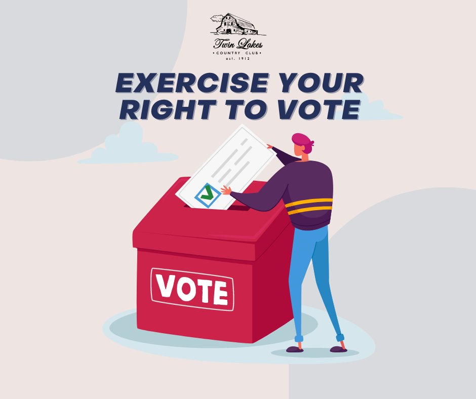 TLCC_Golf's tweet photo. Today is election day! Get out there and VOTE! https://t.co/d8uosAV8nf
