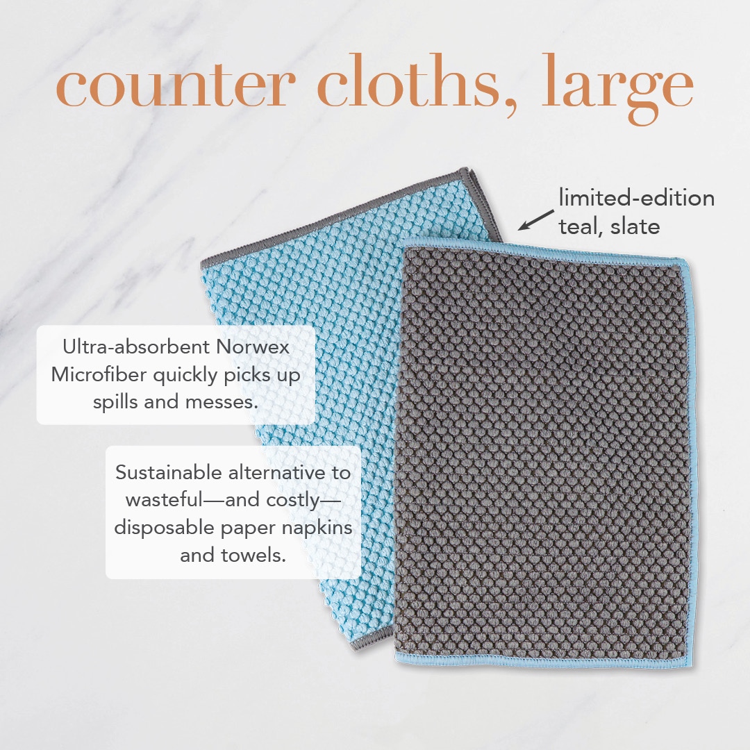 Suzanne Holt on X: Norwex Counter Cloths drastically reduce your need for  paper towels! When you host a qualifying party in November you could earn  the host exclusive large sized ones for