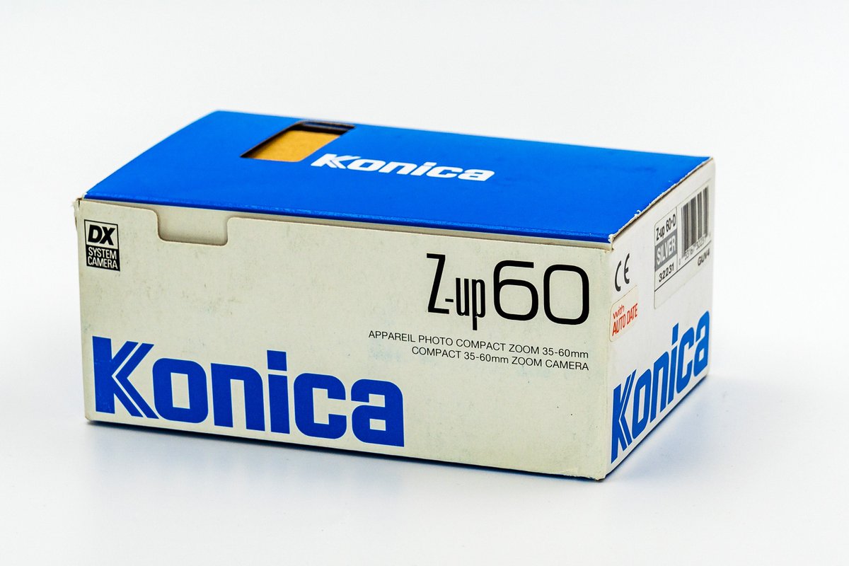 VintageCameraUS's tweet photo. Konica Z-UP 60 Date DX. Brand New. Old Stock #35mm #FilmCamera 
$145.00
➤ https://t.co/EkAuJSxDFg https://t.co/KVnE1WEAJ3