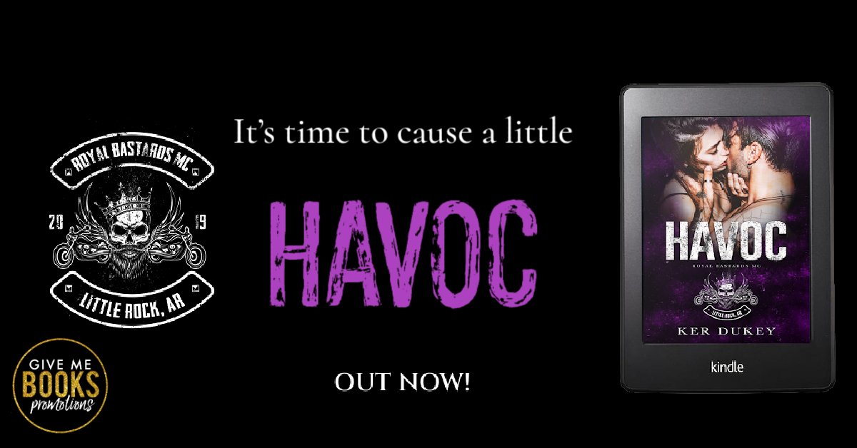 #NEW #KU “Dark. Tragic. Dangerous. Unforgettable… I WANT MORE!” Havoc by <a href="/KerDukeyauthor/">Ker Dukey</a> #RoyalBastardsMC amzn.to/3y5wlwn
<a href="/GiveMeBooksPR/">Give Me Books Promotions</a>