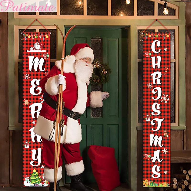 Homegardenkitc1's tweet photo. 2pc/set Christmas Door Hanging Banner  
(Visit Bio link to buy ) #christmas #decorations  #iPhone  #DearJohn https://t.co/ed4CleC0Ql