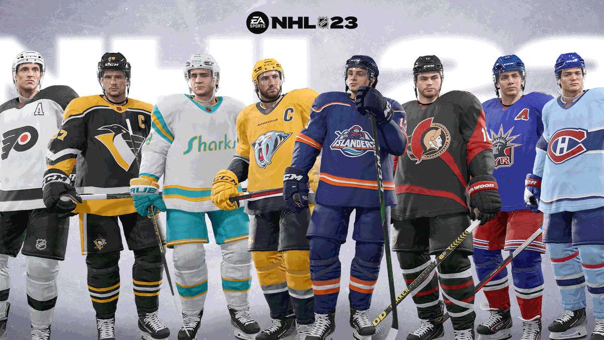 EA SPORTS NHL on X: Reverse Retro jerseys have made their #NHL23 debut  LIVE NOW 🎮👕 Which team's look the best? 🤔  / X