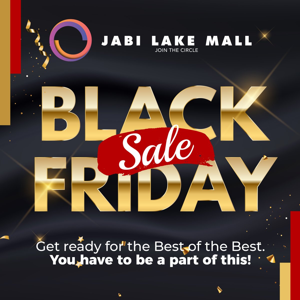 Hello #Naija , Hello #Abuja , Hello #JLMShoppers 
#BLACKFRIDAY #Sales is HERE .....
Are you Ready for the #BestSalesOffers?
Visit any of the #Shops    
#DestinationShoppingMall #AbujaShoppingMall #AbujaShoppers #Abujamum #AbujaDads #Abujakids 🥳🥳💃💃🤸🤸