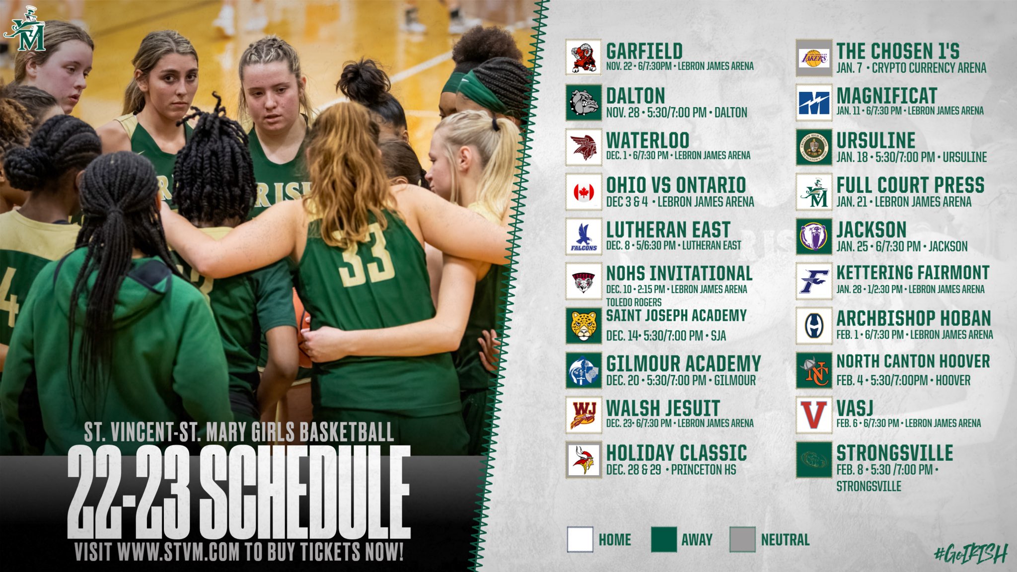 STVM Girls Basketball on Twitter: "🚨 22-23 SCHEDULE 🚨 https://t.co