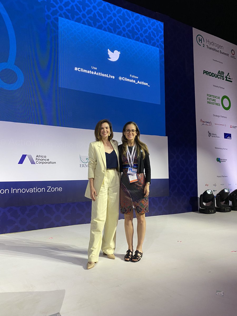 alegp1's tweet photo. Absolutely inspiring day at the Hydrogen Transition Summit at the Climate Action Inmovation Zone @_InnovationZone #COP27 . The best Chair @AnicvanDamme ! 
Many lessons learnt! https://t.co/aJ8mkkrBkm