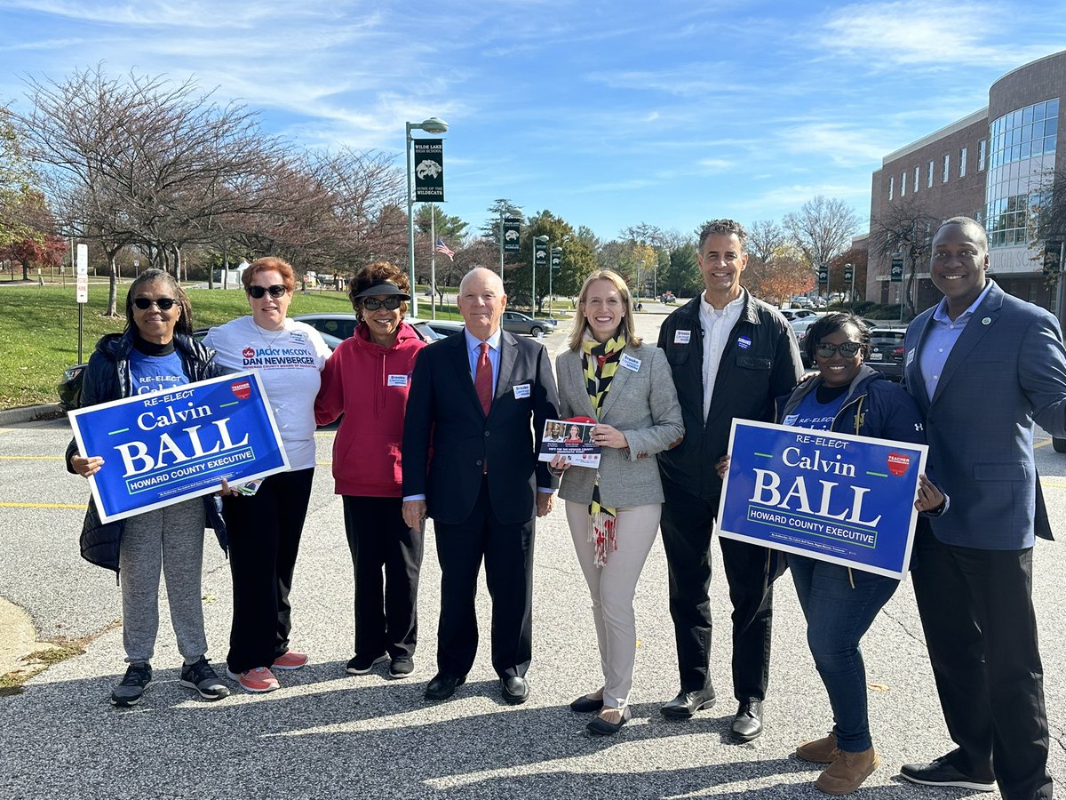 BenCardinforMD's tweet photo. Caught up with some great friends and great candidates in Howard County. Marylanders, GO VOTE, if you haven’t already.  @HoCoGovExec @RepSarbanes @BrookeELierman @mddems https://t.co/TNADyBvLkn