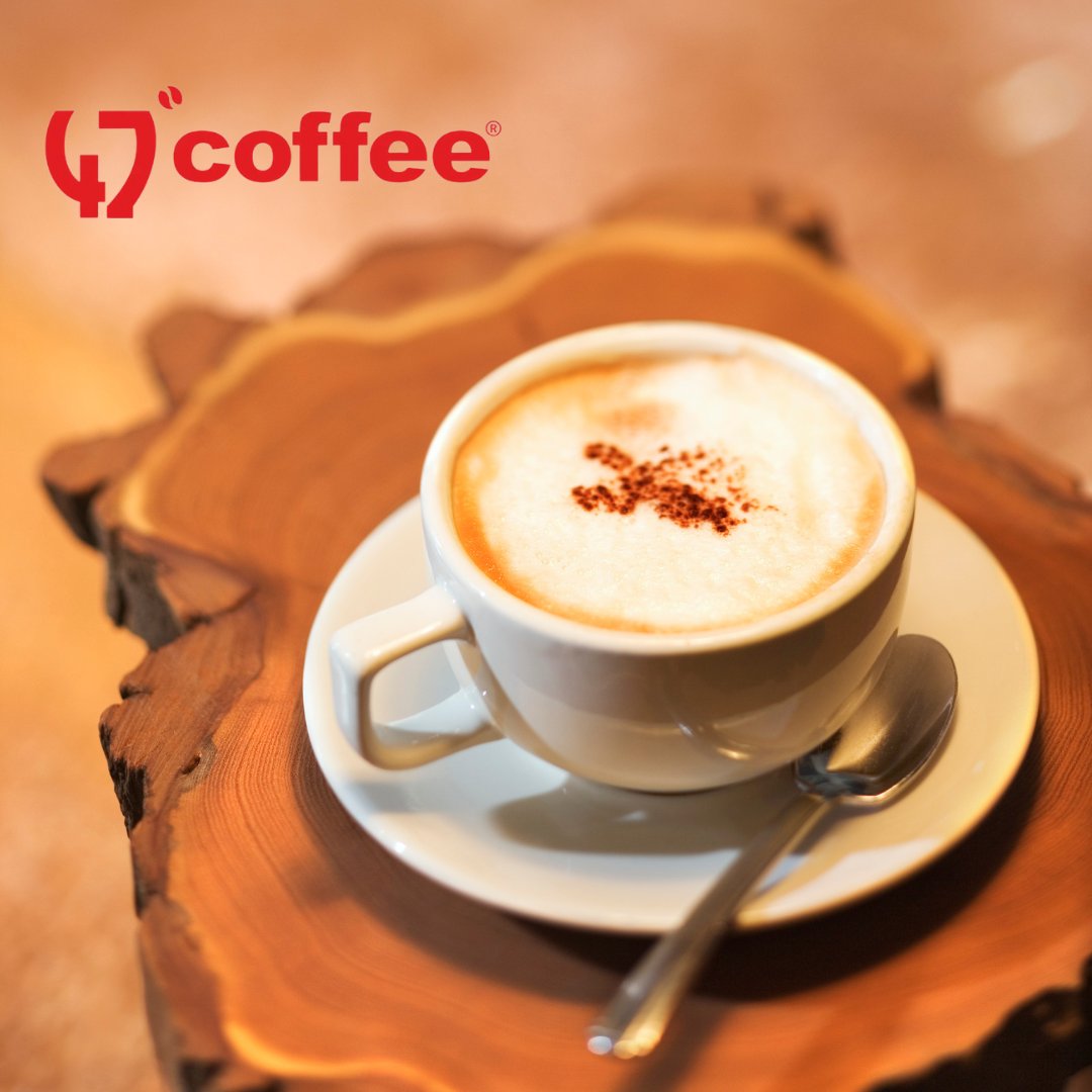 Today is #nationalcappuccinoday ☕ My Mum loves em, made with a double shot of Colombian Supremo, perfectly steamed milk with a nice foam on top and served in a 12oz cup.
The BIG question is, do you dust with cocoa powder or not?