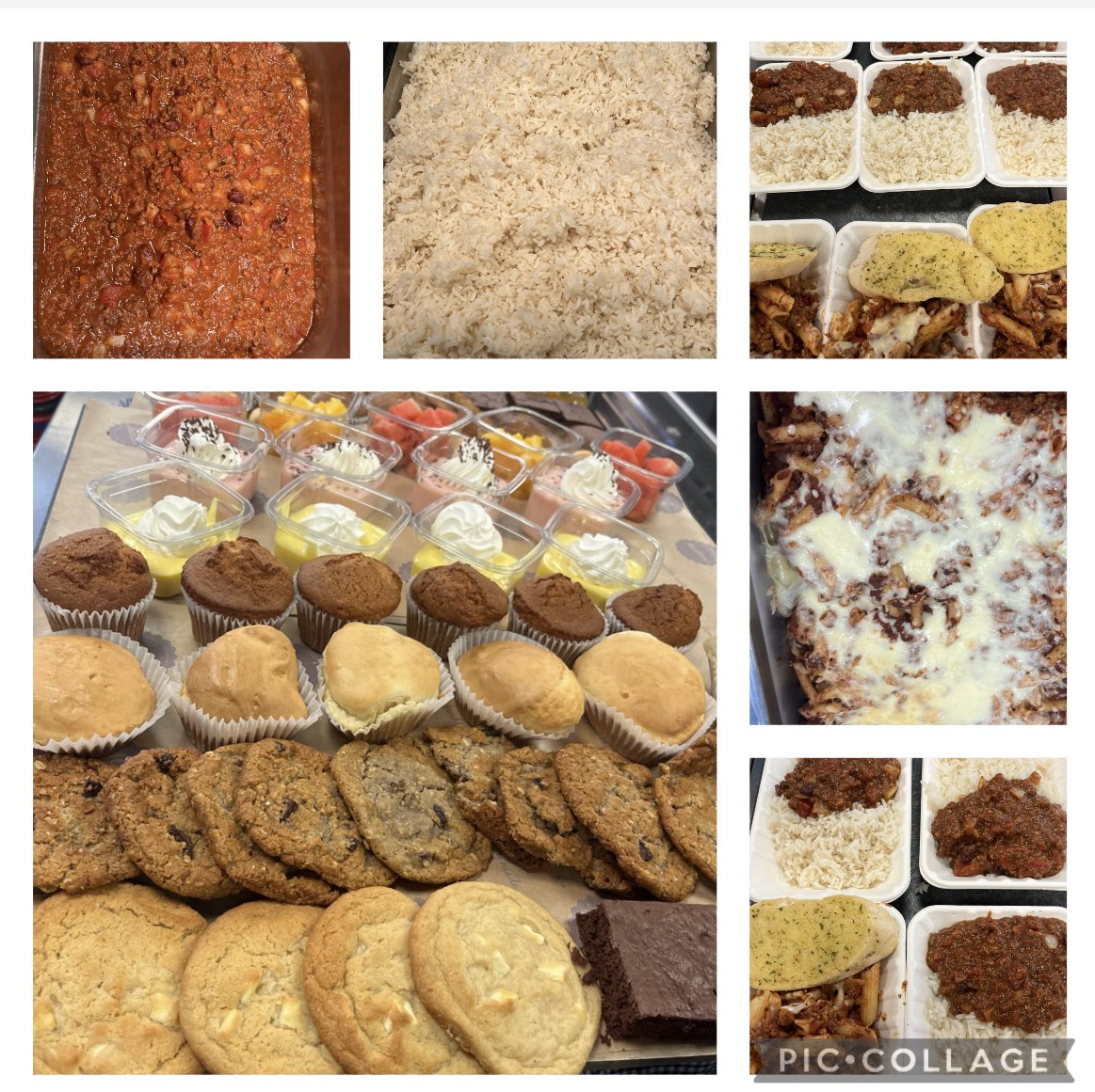 Chilli and treats at #Burnageboysacademy today #Mellorscatering always lovely thanks to Nina and team