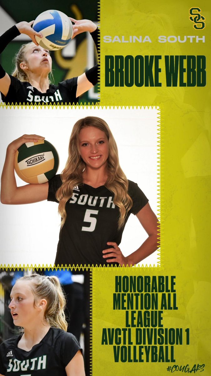 salina_southvb's tweet photo. Brooke Webb congrats on your honor. Your leadership, excitement, and drive will be missed on the court. @brookelyn_webb https://t.co/2u99snXG1o