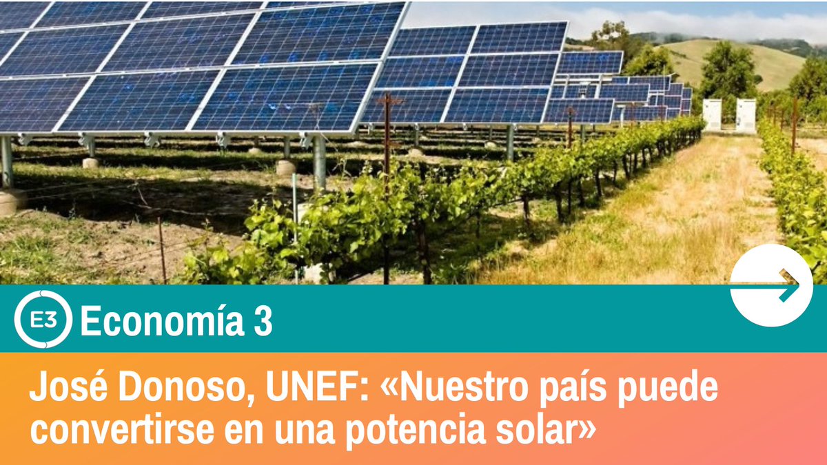 🟡#Entrevista en <a href="/Economia_3/">Economía 3</a>:

🔶En 2021 se instaló en nuestro país 3200 MW de plantas en tierra y 1200 MW para #autoconsumo. 

🔶En 2022 nuestras expectativas son las de superar los 4000 MW de plantas en suelo y los 2000 de #autoconsumo.

🟡Lee más: cutt.ly/IN7xBjr