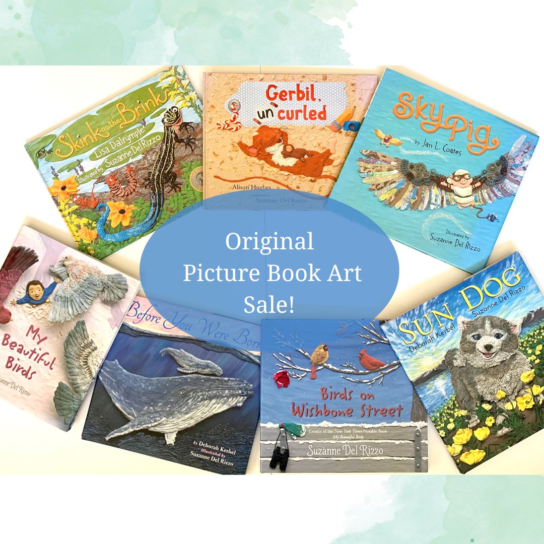 TODAY! Hop over to my IG stories ( suzannedelrizzoart) for my first every ORIGINAL PB art SALE! instagram.com/p/CktHmJcuKXo/…