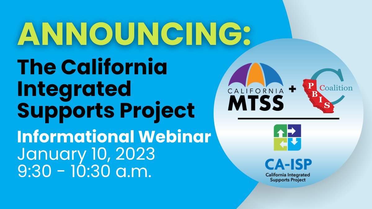 California PBIS tweet media