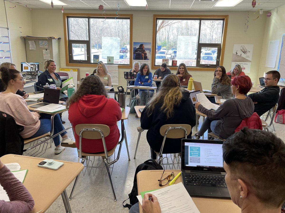 TKaneEdu's tweet photo. Exciting to see leaders and teachers practice talk moves #makingthinkingvisible @TorrSchools https://t.co/6qFQQa1ALf