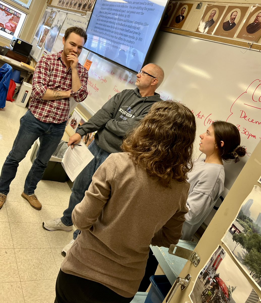 aadrean's tweet photo. Engaging in conversation to accelerate learning for all students. What does this look like in the high school Social Studies classroom? #cognitivecapacity @wcsdistrict #itsworthit https://t.co/DdFohNoJBK
