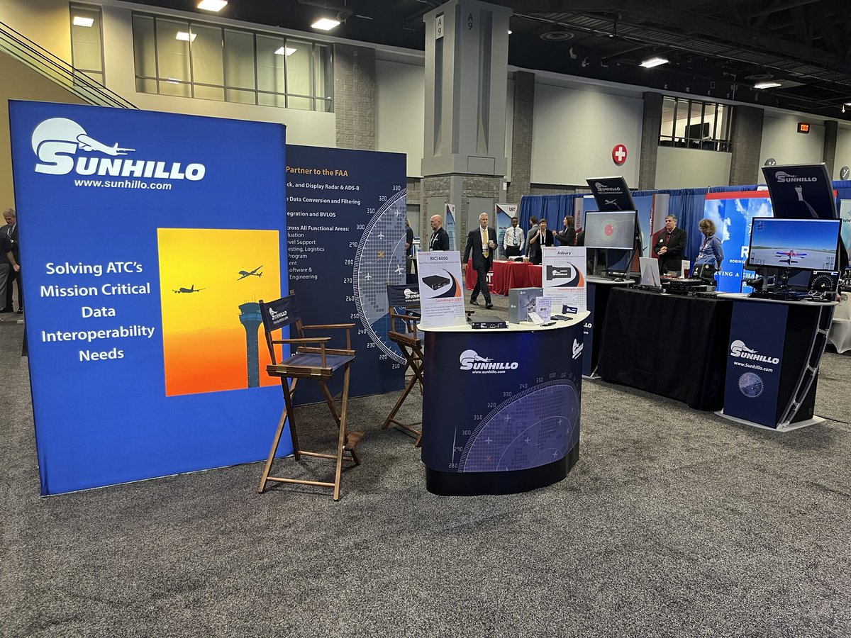 Another great ATCA! Visit Sunhillo at stand 806 to win a drone and learn about the new RICI 6000 and Asbury serial to IP device. <a href="/ATCA_now/">ATCA</a> #ATCAGlobal