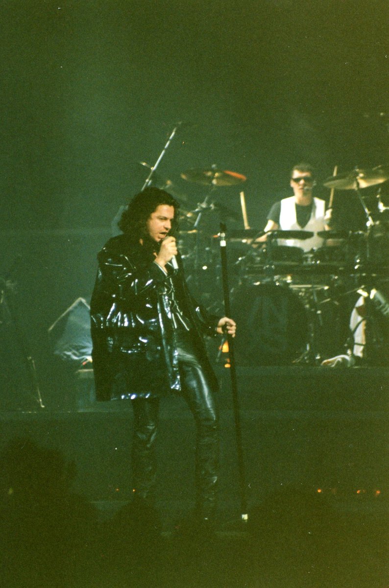 As we lead up to 25 years since Michael's passing, I thought I would share another one of Jeff 'Sonny' McGinnis fabulous photos from the X Factor tour. I hope you like it. #Michaelhutchence #Inxs #JonFarriss #Singersongwriter #inxsmusic #rocknroll #artist #band #musician