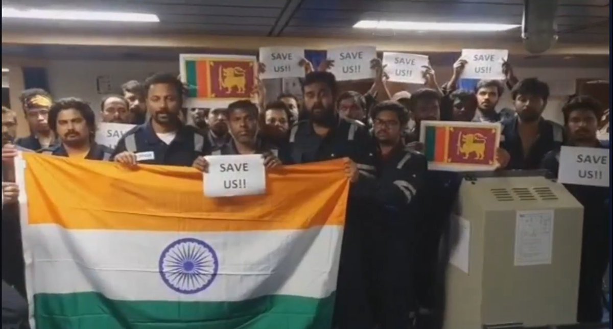 insta_shipz's tweet photo. Kindly help our fellow #seafarer

@PMOIndia @OfficeOf_MM @OfficeOfNG @IMOHQ @DrSJaishankar @IndianDiplomacy @indiandiplomats @MEAIndia @OIA_MEA @narendramodi @elonmusk @NSBofIndia @dgship_goi @sarbanandsonwal @IWAI_ShipMin @SriLankaTweet https://t.co/j6NhusMKZ7